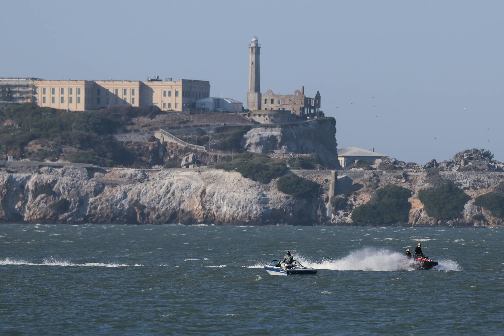 Victim of Capsized Pontoon Boat Near Alcatraz ID’d, 3 Remain Missing as Search Continues - KQED