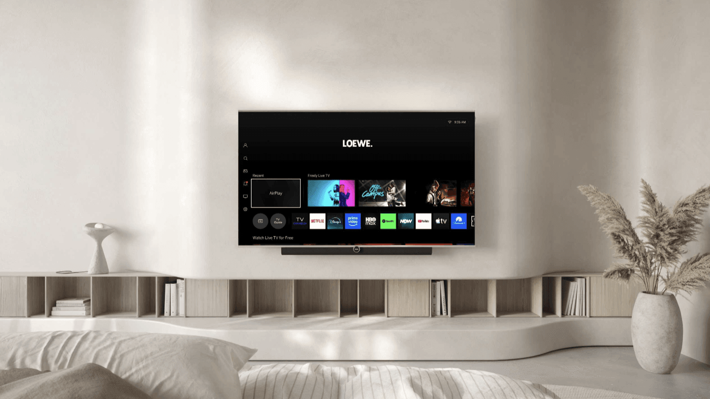 Loewe's latest high-end OLED TVs feature "individually calibrated" modules