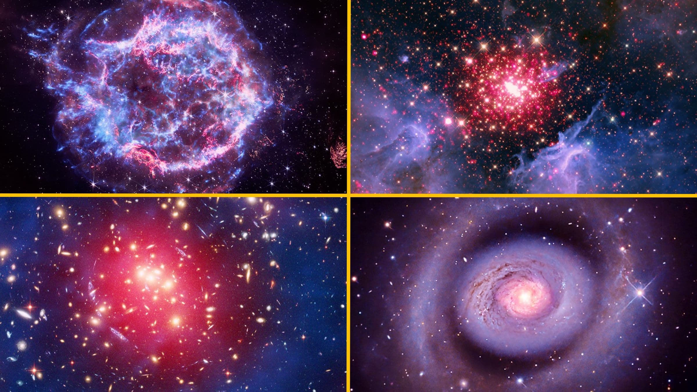 NASA celebrates America's 250th birthday with red, white and blue snaps of the cosmos - Space photo of the week