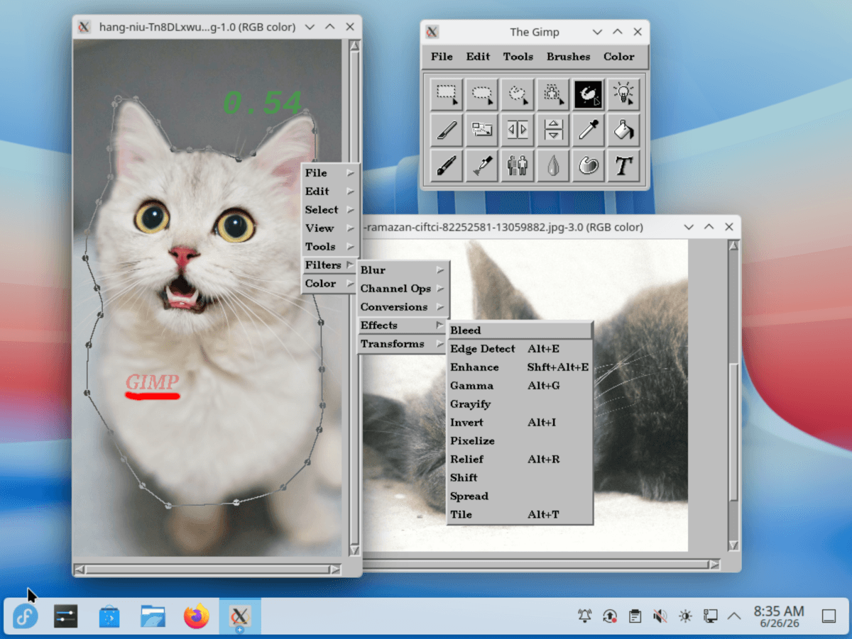 Using Flatpak To Run A 1996 Version Of The GIMP On Modern Linux