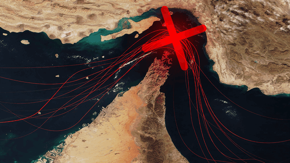 Hormuz Tanker Traffic Stops
