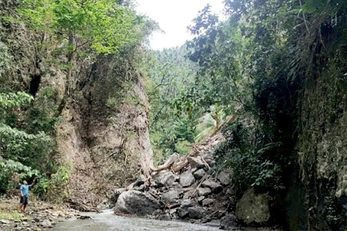 5 artificial dams formed by 7.8-quake in Davao Occidental