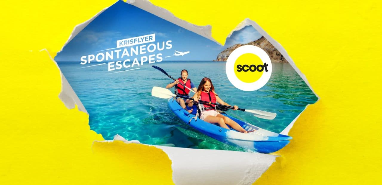 Scoot KrisFlyer Spontaneous Escapes for August 2026 announced