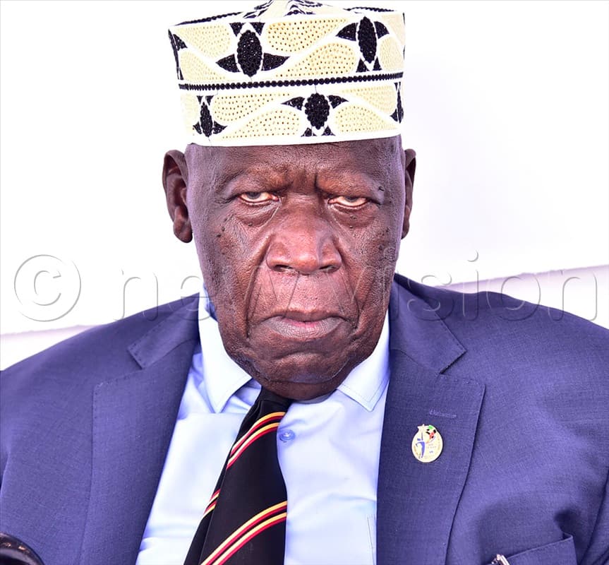 Gen. Moses Ali admitted at Nakasero hospital