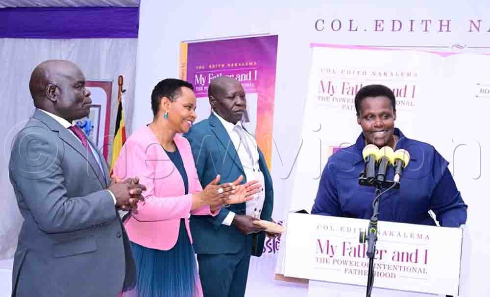 Col. Nakalema launches book honouring her father's fa