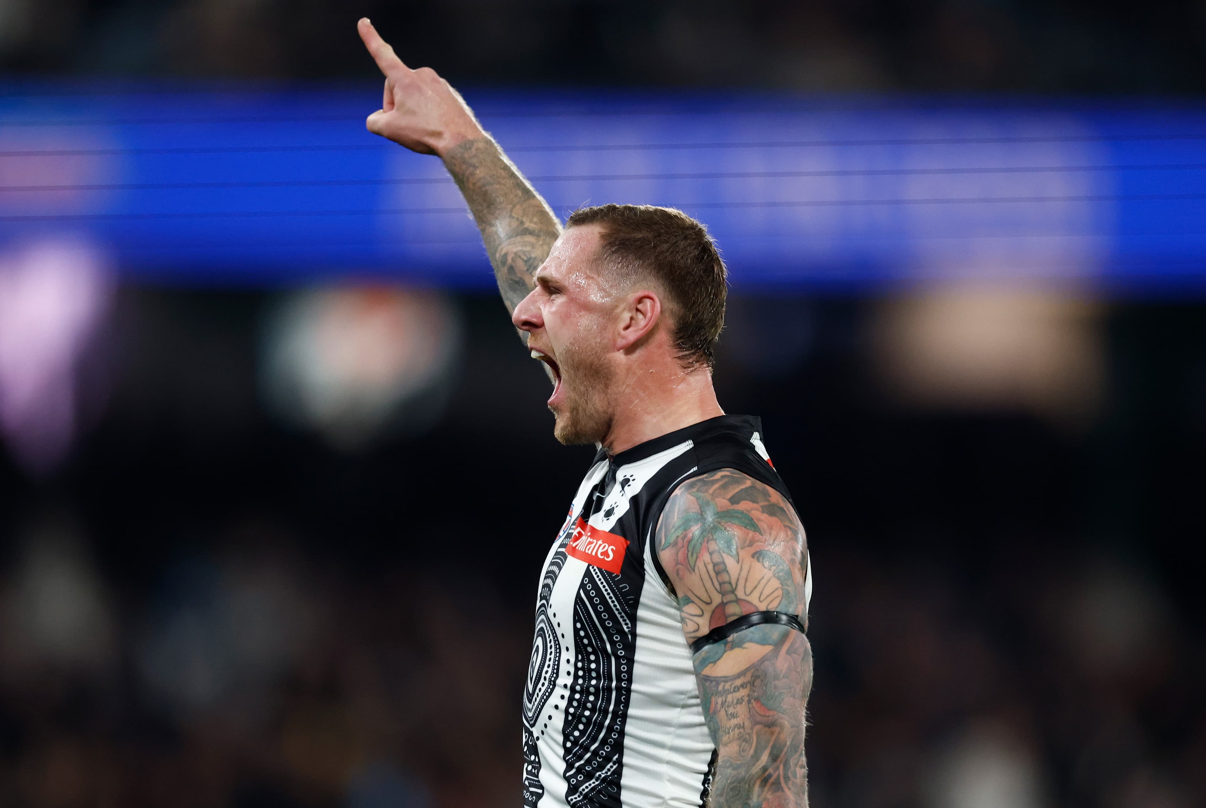 Pies' late surge leaves brave Roos heartbroken