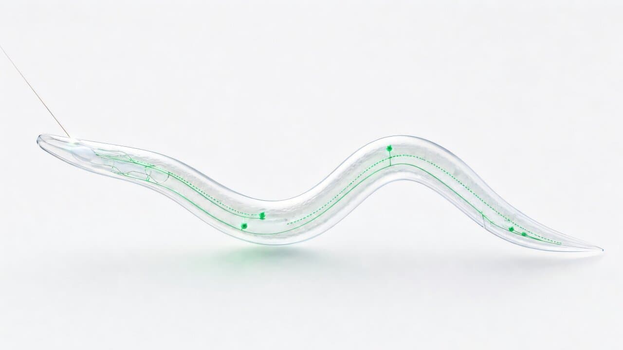 Tiny worms reveal backup circuits that keep survival reflexes from failing