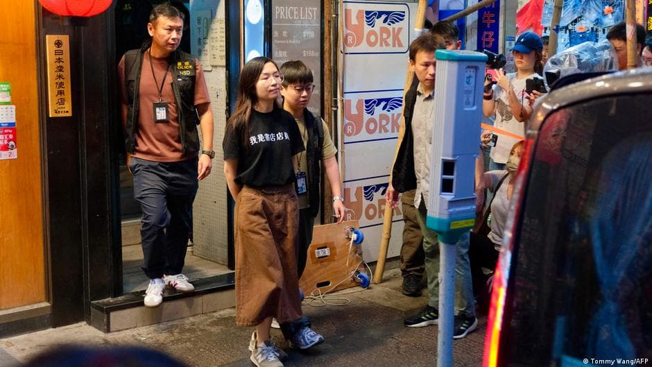 Hong Kong police raid two bookstores, arrest five people