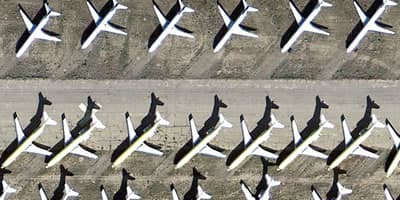 Airplane Boneyards List and Map