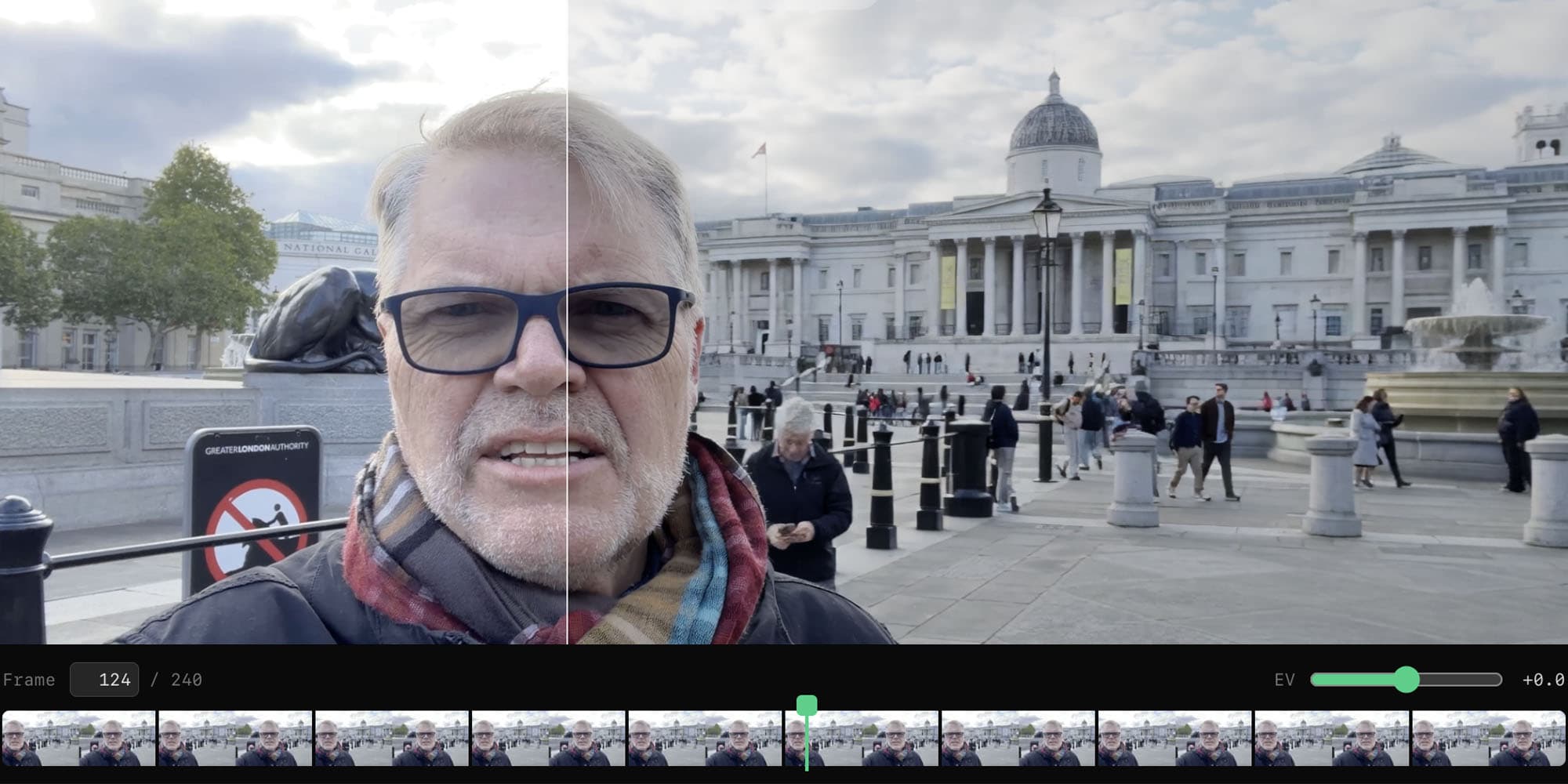 SwitchHDR, an AI model for HDR reconstruction from SDR video