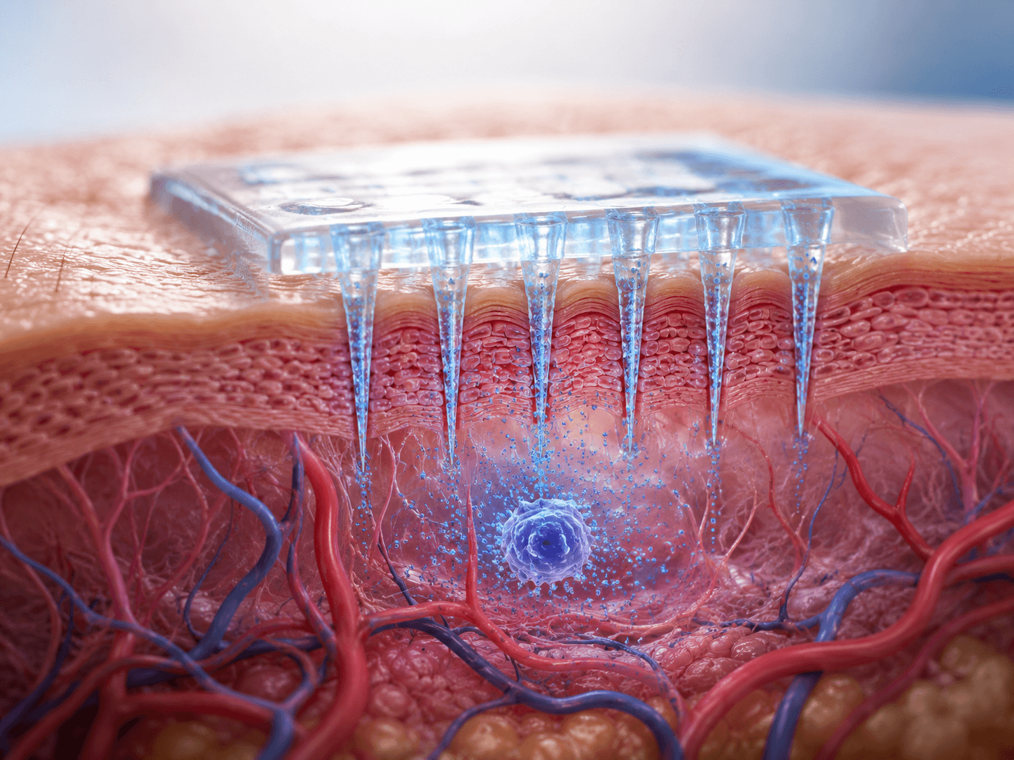 Cosmetic microneedles deliver actives where creams struggle