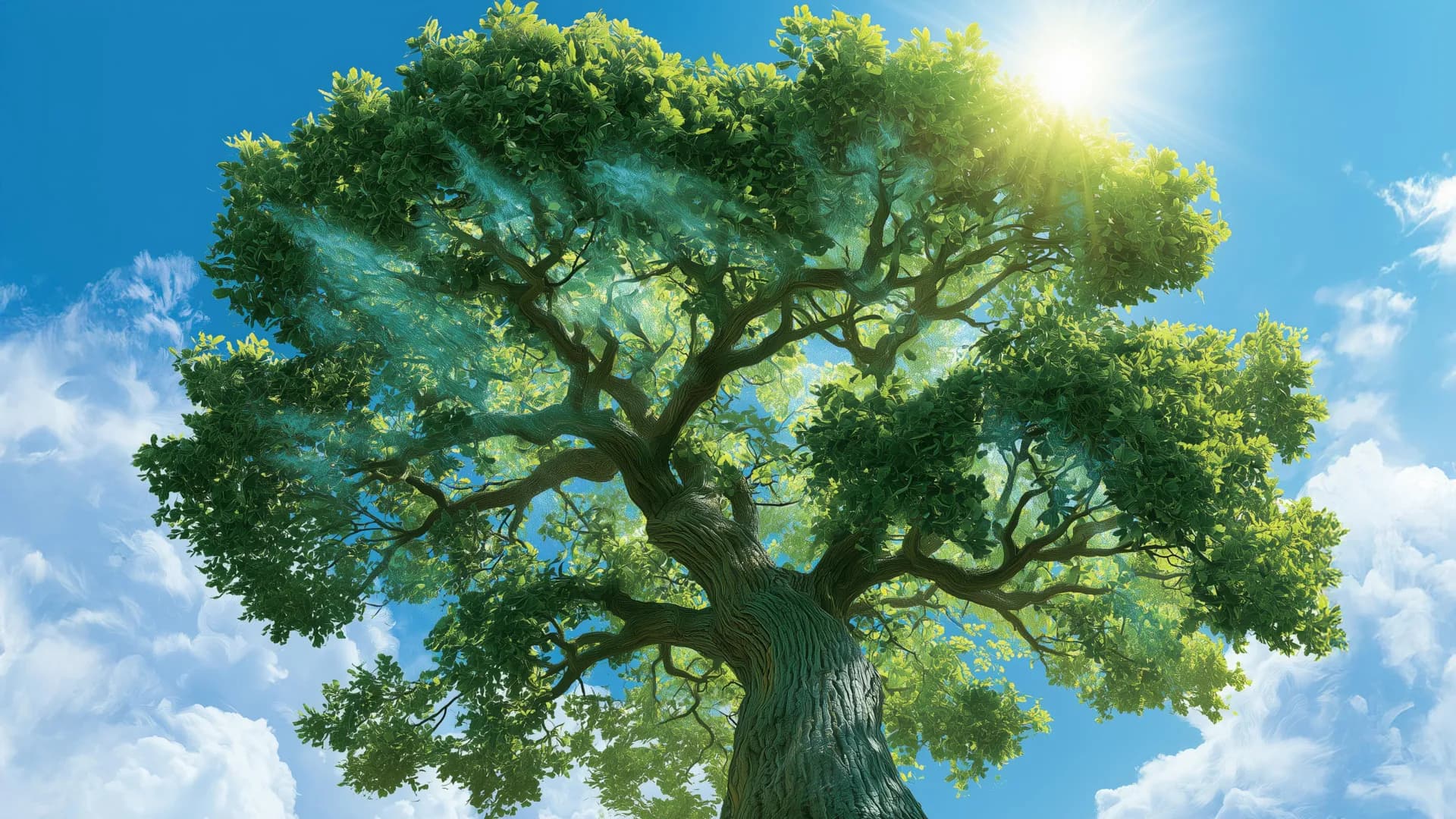 Trees keep absorbing carbon long after they stop growing