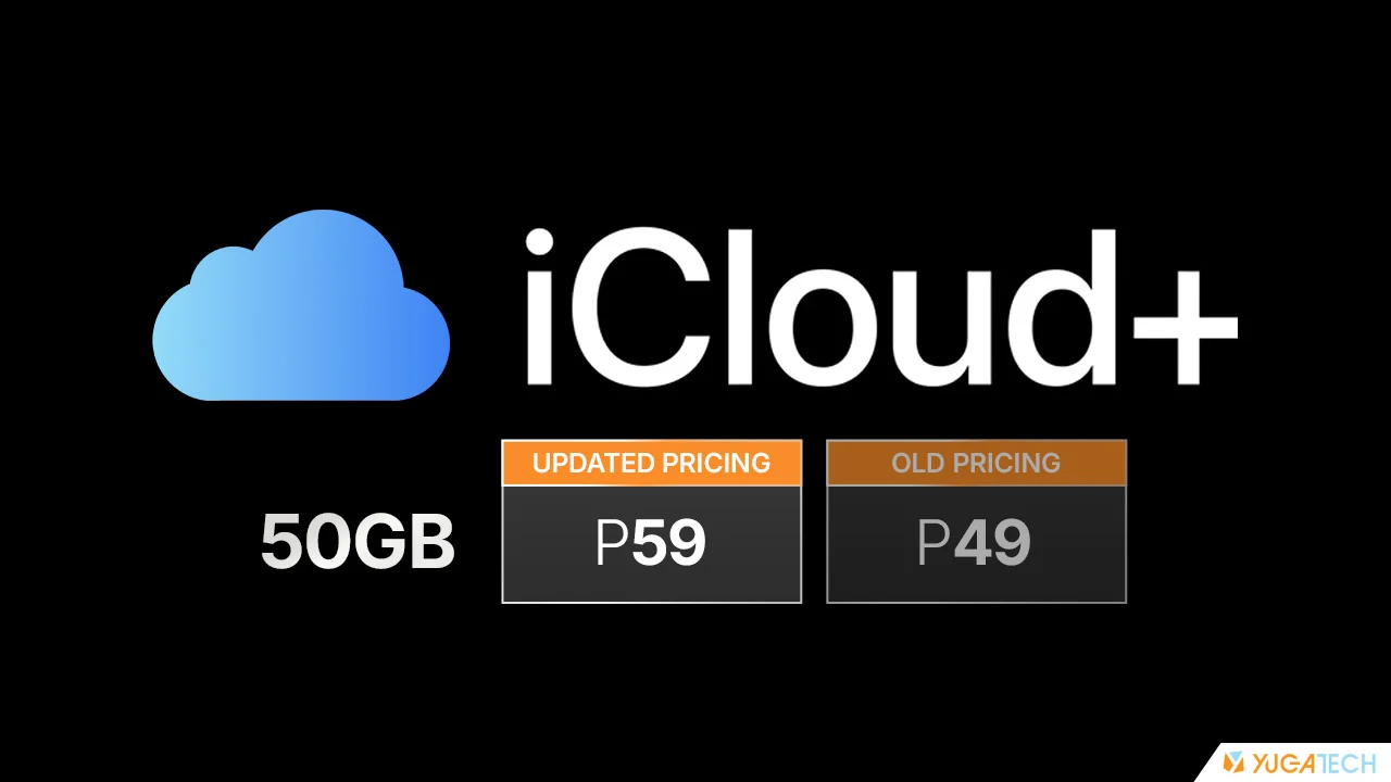 Apple increases iCloud+ price in the Philippines