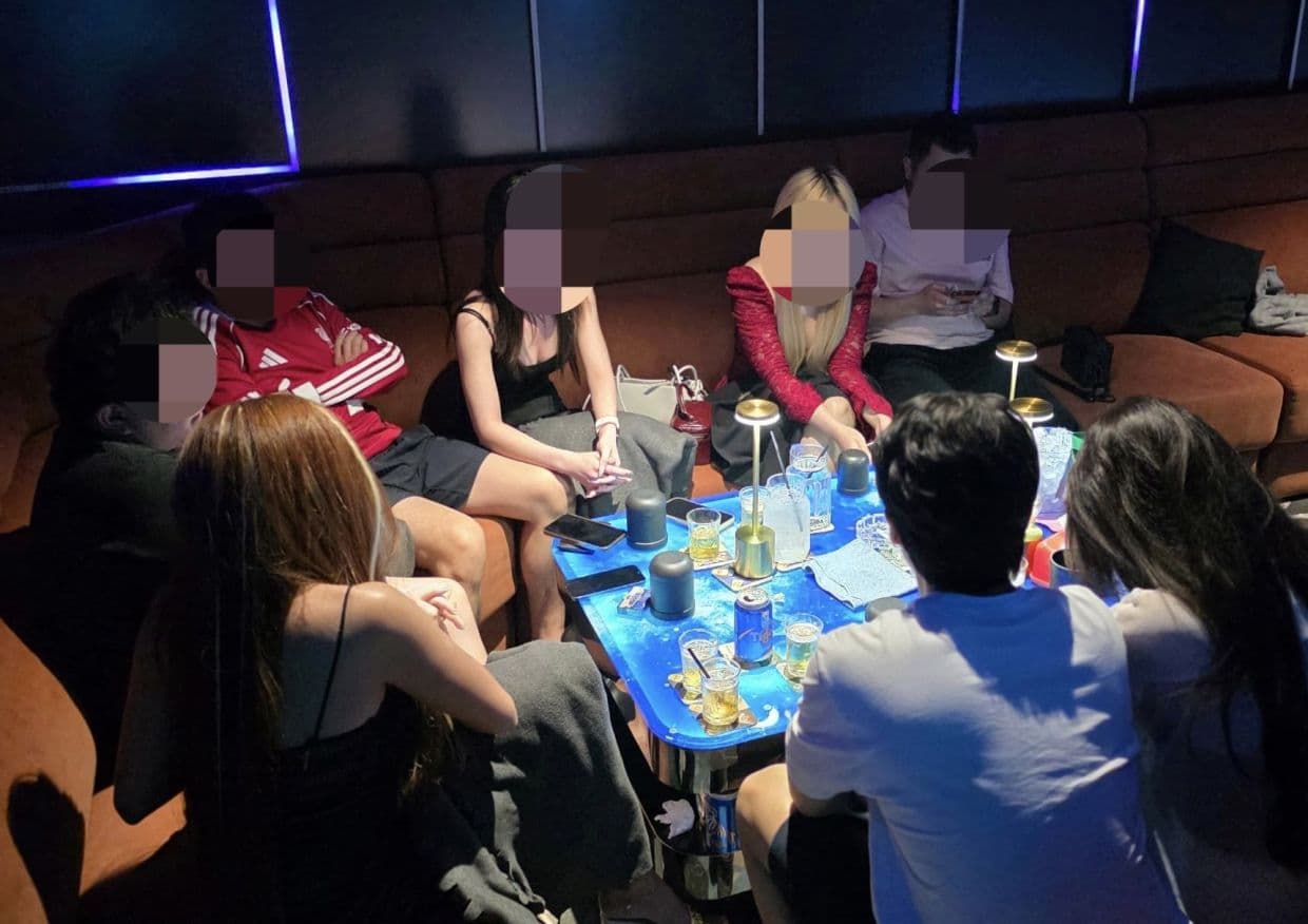 Cops raid illegal basement KTV in KL, 52 people detained