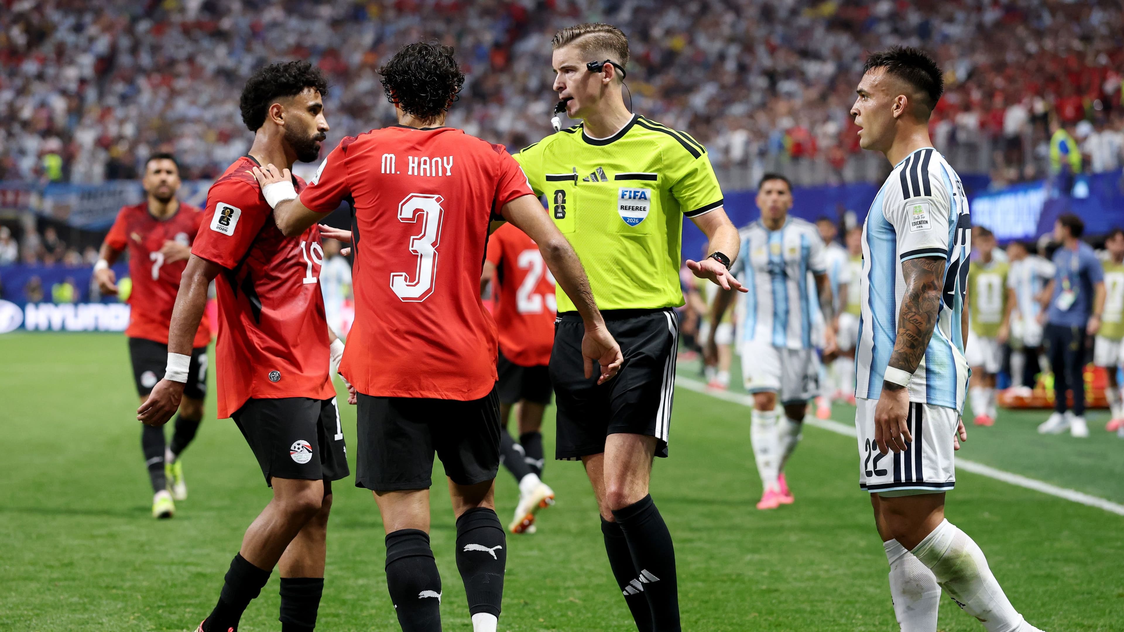 FIFA referee chief defends disallowed Egypt goal against Argentina and denies Gianni Infantino influences World Cup officials