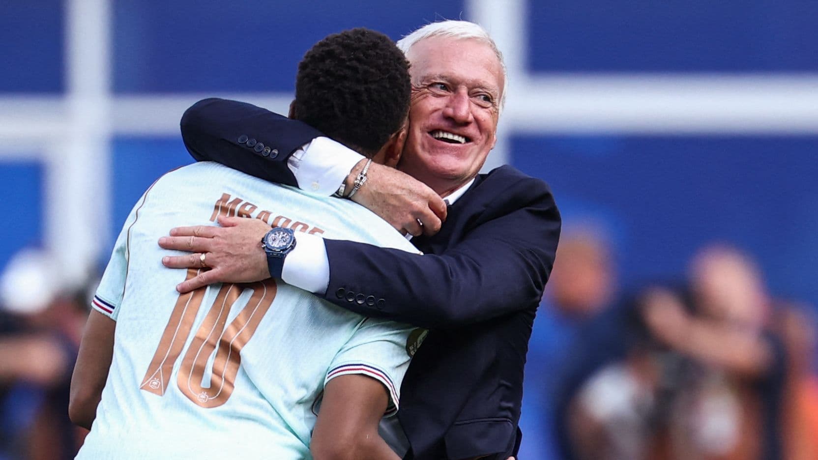 Didier Deschamps confirms Kylian Mbappe injury fear as France boss explains star forward's substitution against Morocco