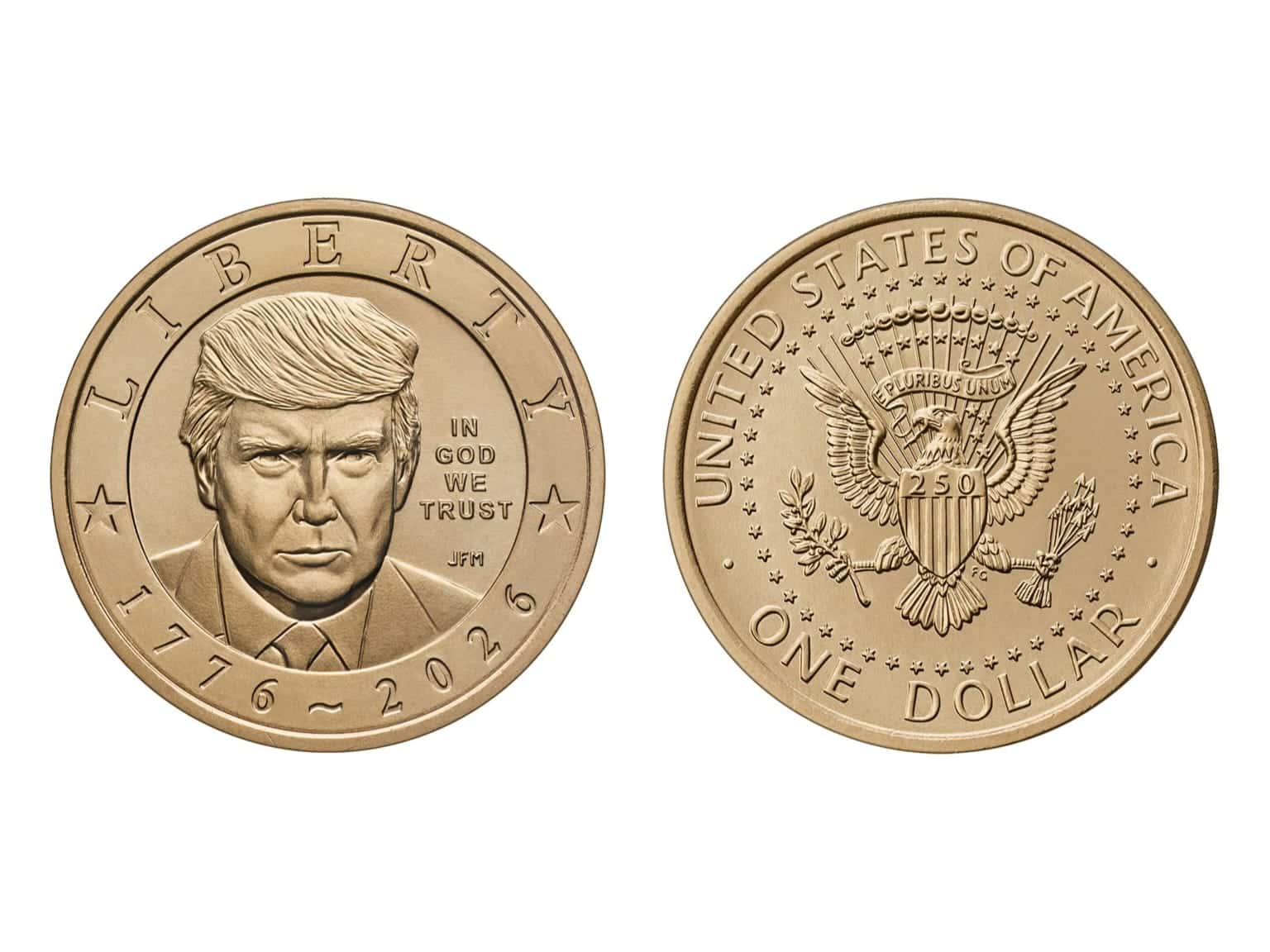 First Look: President Donald Trump Coin In USA!