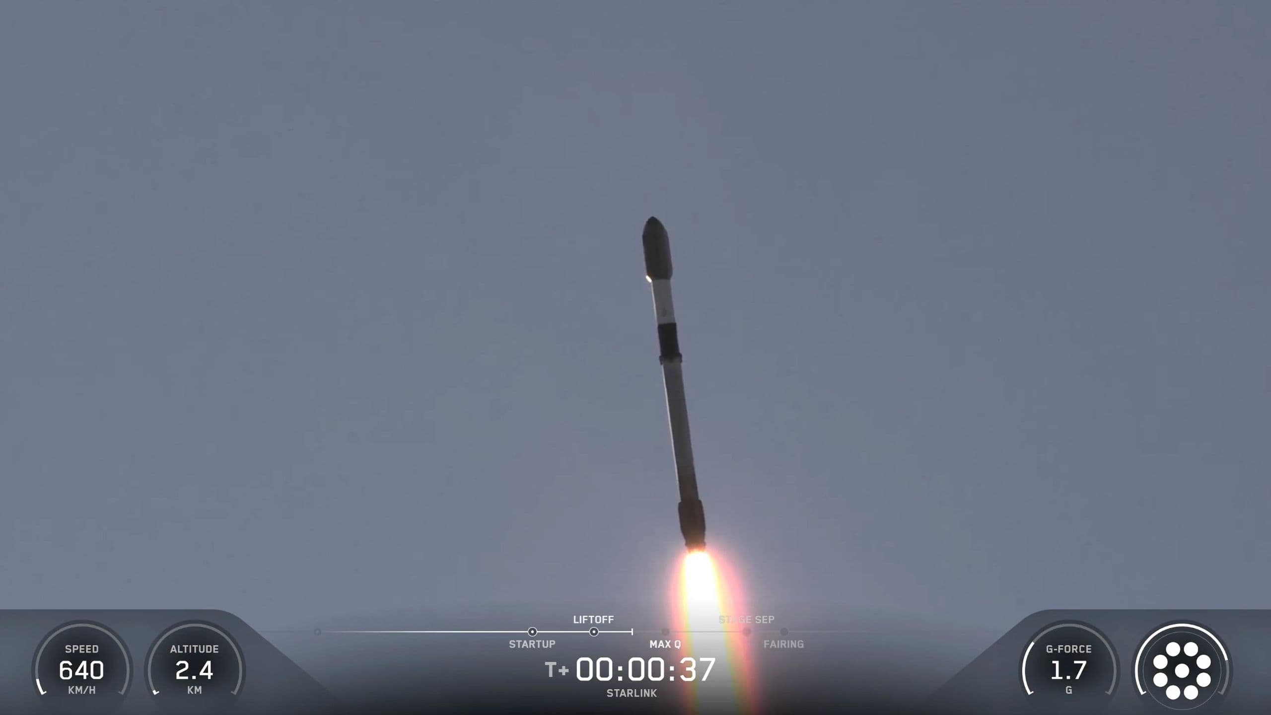SpaceX Falcon 9 rocket launches for 35th time, hauls Starlink satellites to orbit (video) - Space
