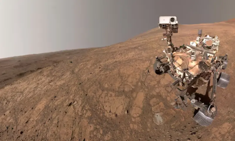 NASA rover takes a closer look at organic carbon on Mars
