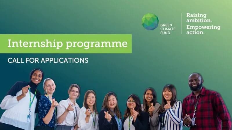 Apply Now: PAID Green Climate Fund Policy Internship 2026 in South Korea Opens for Global Master's and PhD Students (Fully Funded)