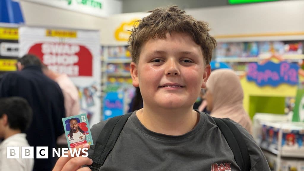The swap shops including in Birmingham trying to meet demand in the World Cup sticker hunt