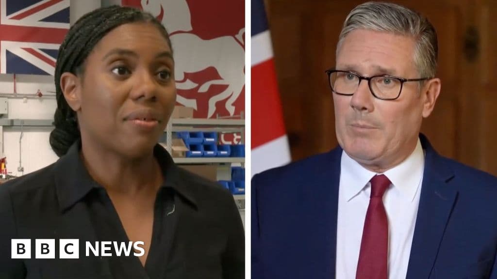 Watch: 'Shocked' Starmer and Badenoch react to murder investigation