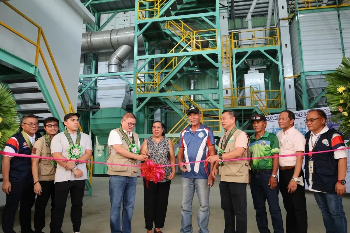 P347-M rice processing center opens in Iloilo