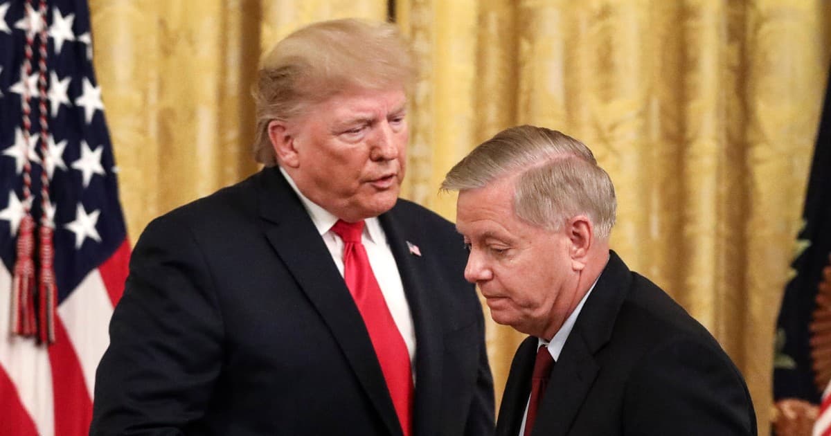 Trump says FBI is ‘wasting their time’ investigating Lindsey Graham’s death - NBC News
