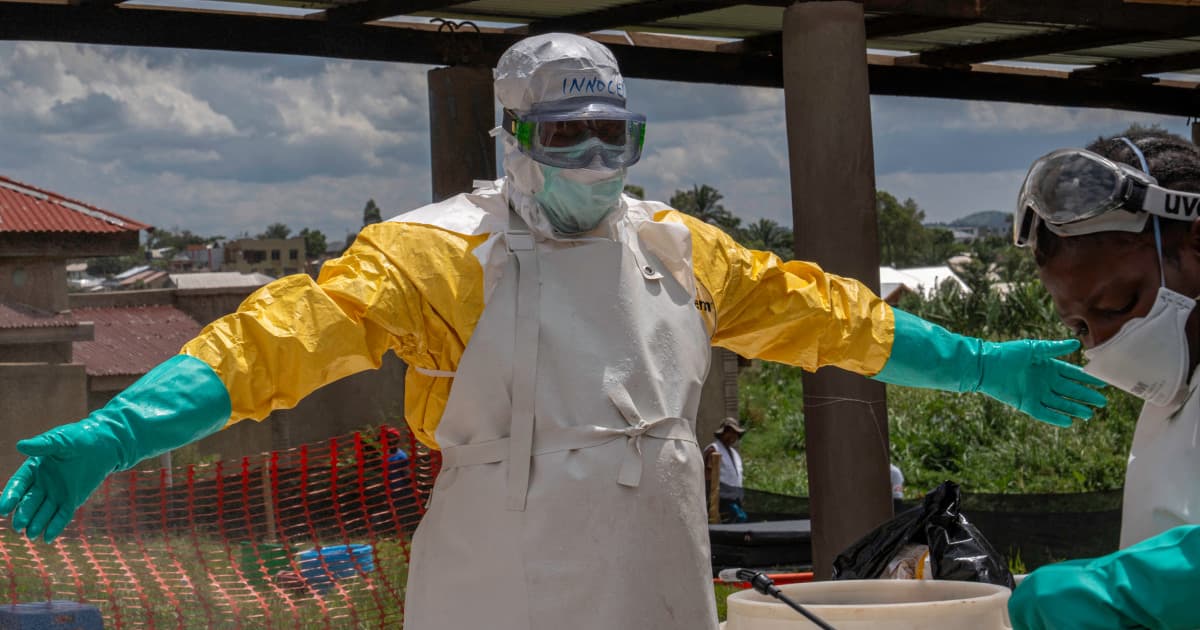 U.S. citizen working for humanitarian organization tests positive for Ebola in DR Congo - NBC News