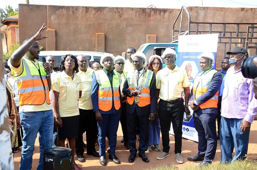 Rotary installs solar street lights to boost security