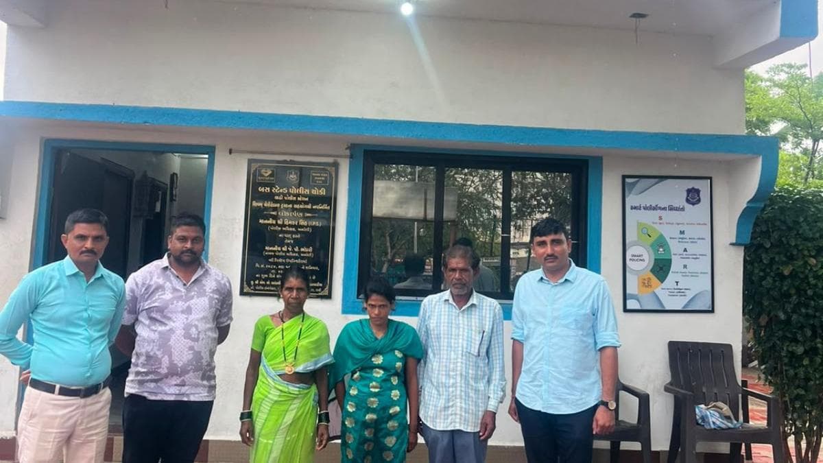 Gujarat police reunite missing Maharashtra woman with family