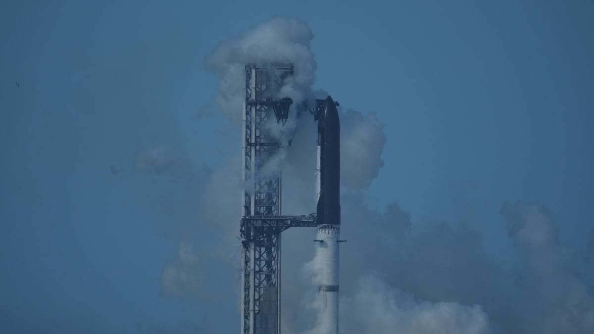 SpaceX Starship launch aborted on pad at last moment