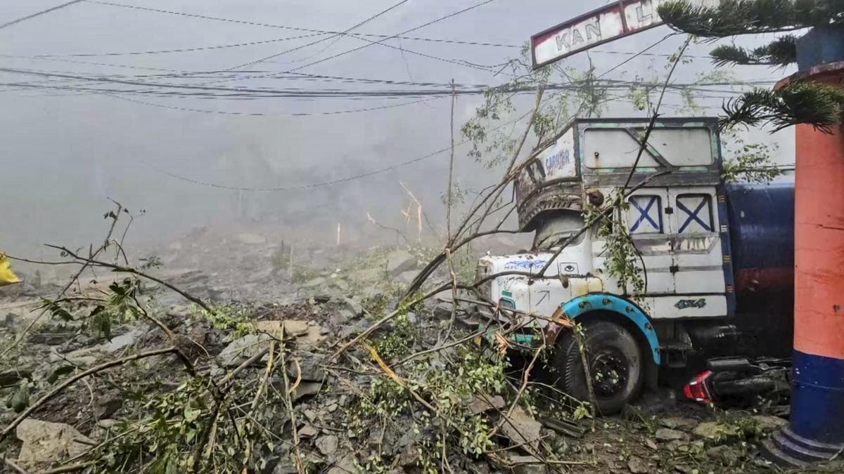Mizoram Government urges tourists to defer travel as heavy rain causes inundation, landslips
