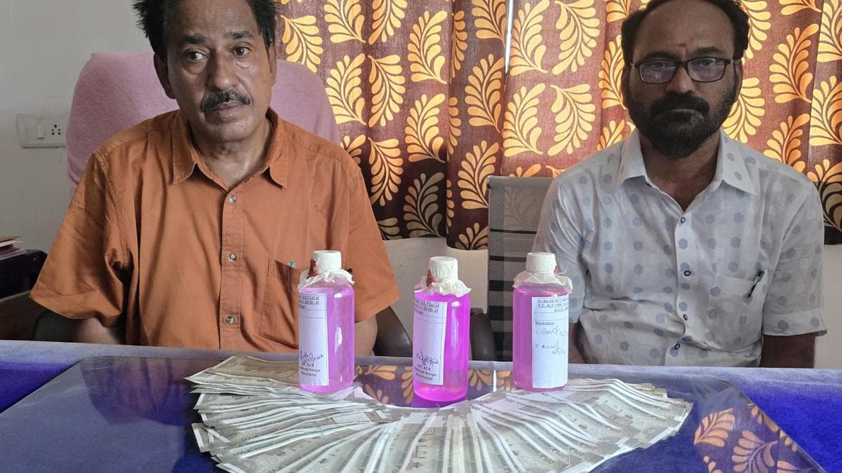 ACB traps irrigation engineer, assistant engineer in ₹60,000 bribery case in Adilabad