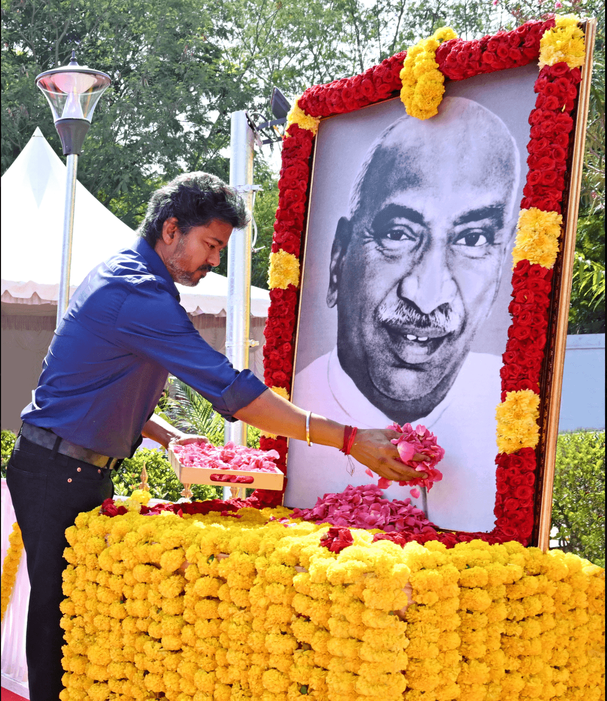 Watch: TN CM C. Joseph Vijay pays tribute to former CM Kamaraj on his 124th birth anniversary