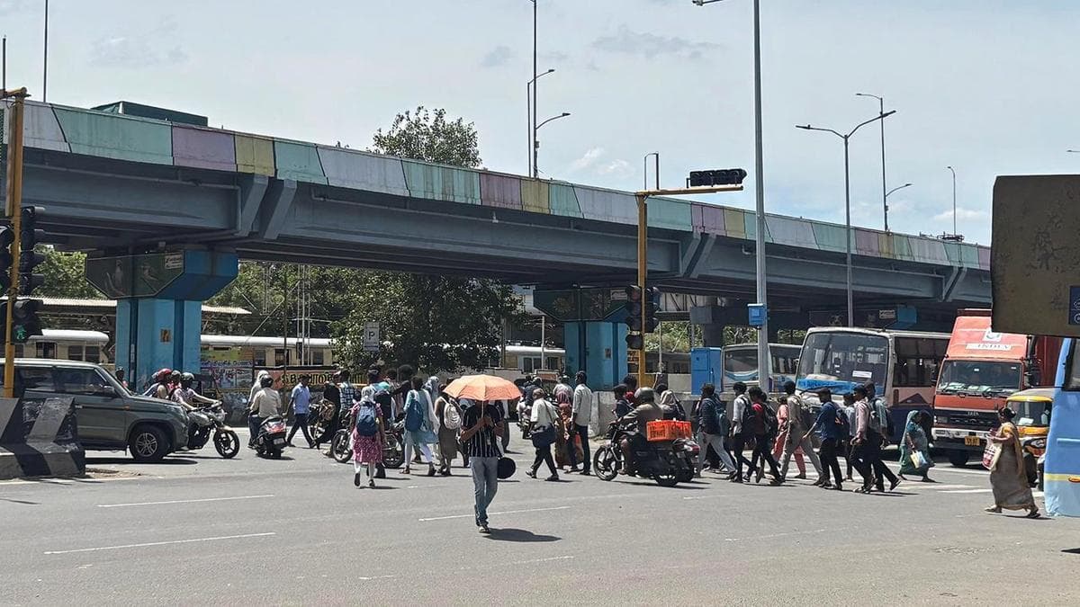 Chaos reigns supreme at New Perungalathur junction
