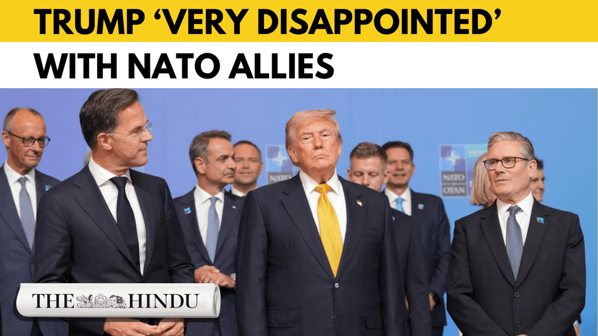 Trump slams Spain, revives Greenland claim at NATO Summit