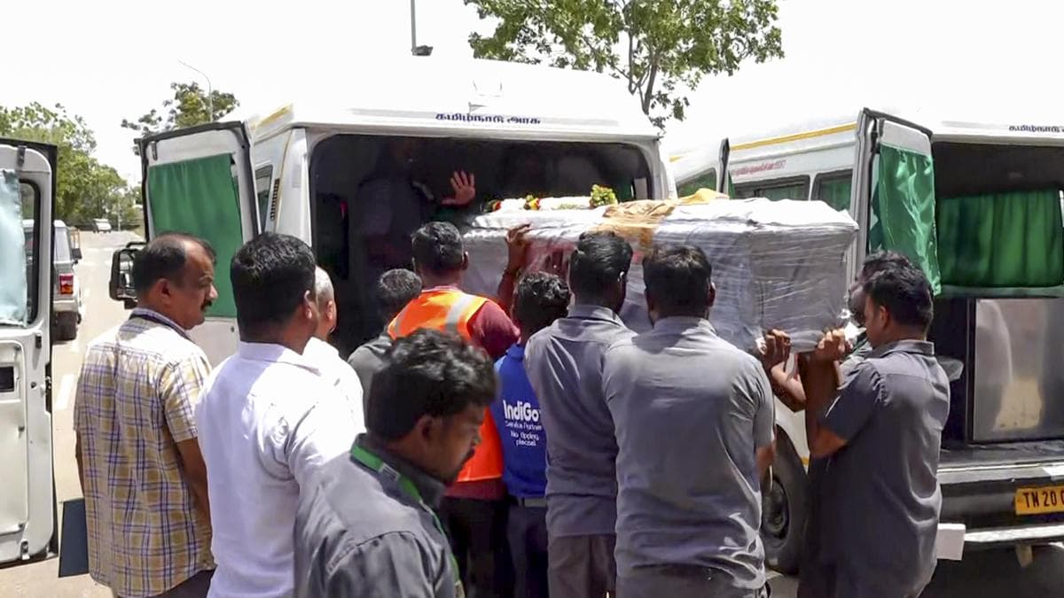 Mortal remains of six Tamil Nadu tourists killed in Vietnam boat tragedy reach Coimbatore
