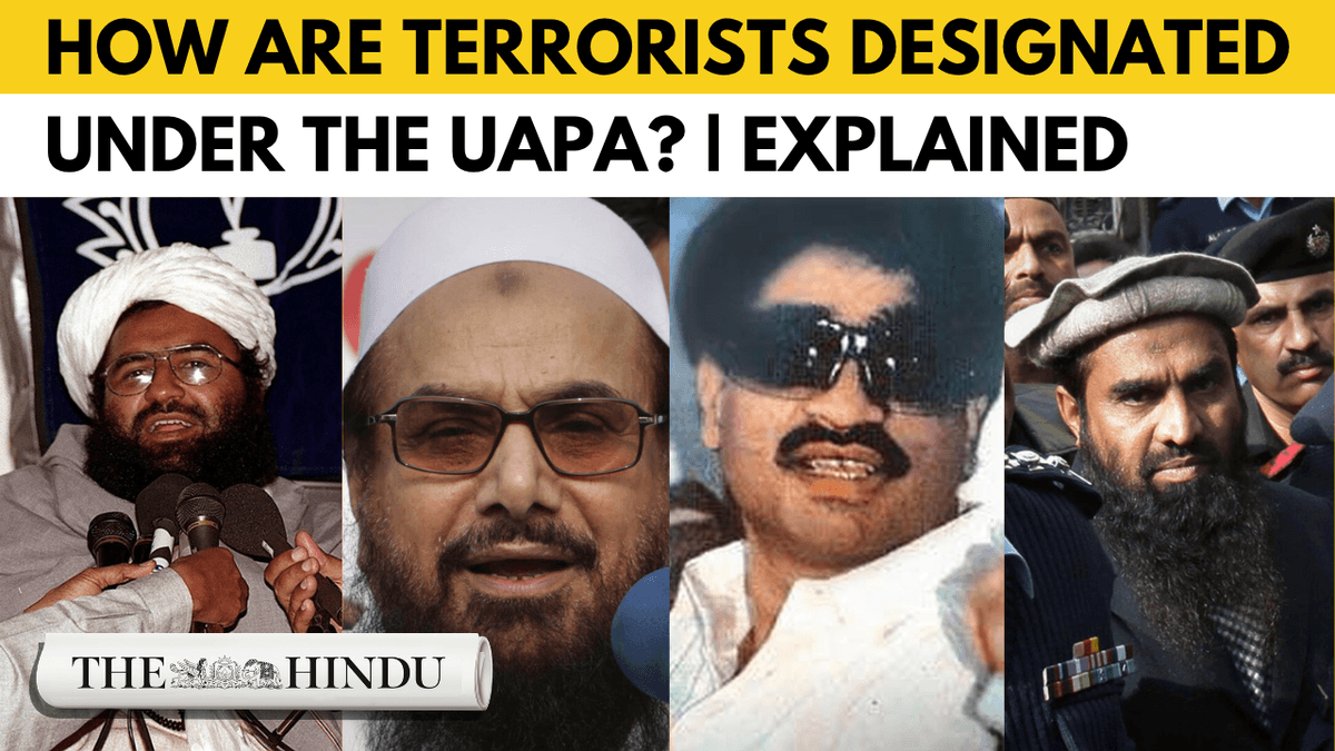 Watch: How India designates terrorists: From intelligence input to Gazette
