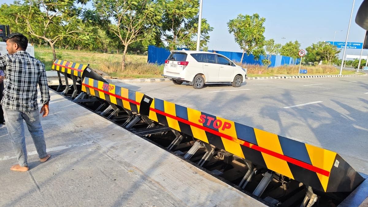 Tiruchi airport gets an advanced system to block and immobilise hostel vehicles