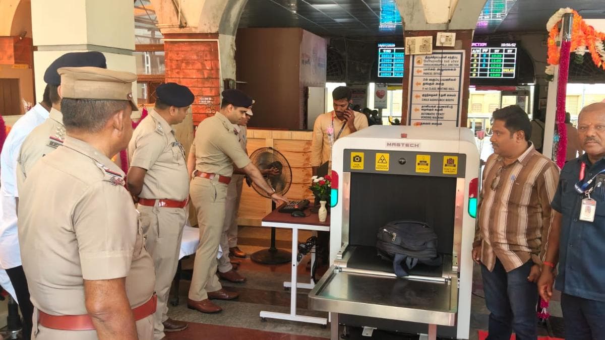 New luggage scanner installed at Tiruchi Junction to strengthen security