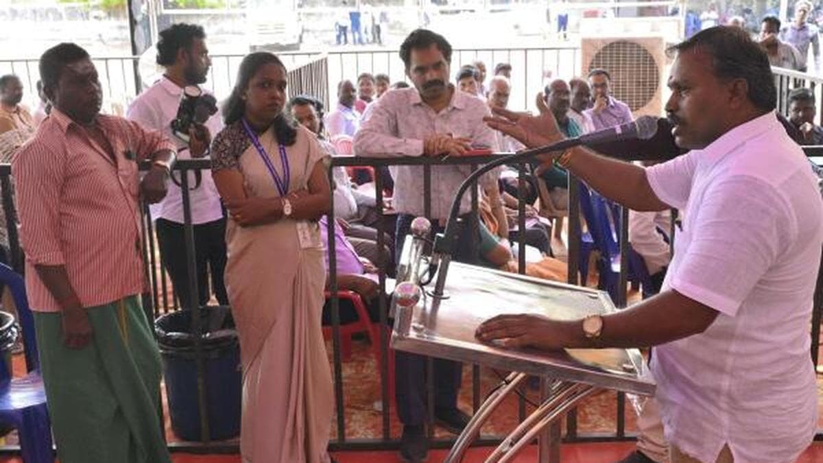 Mixed reaction from locals in public hearing held on Cuddalore port expansion