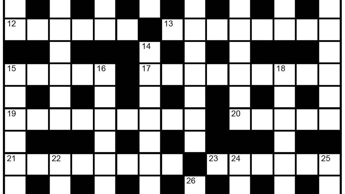 The Hindu Sunday crossword no. 64