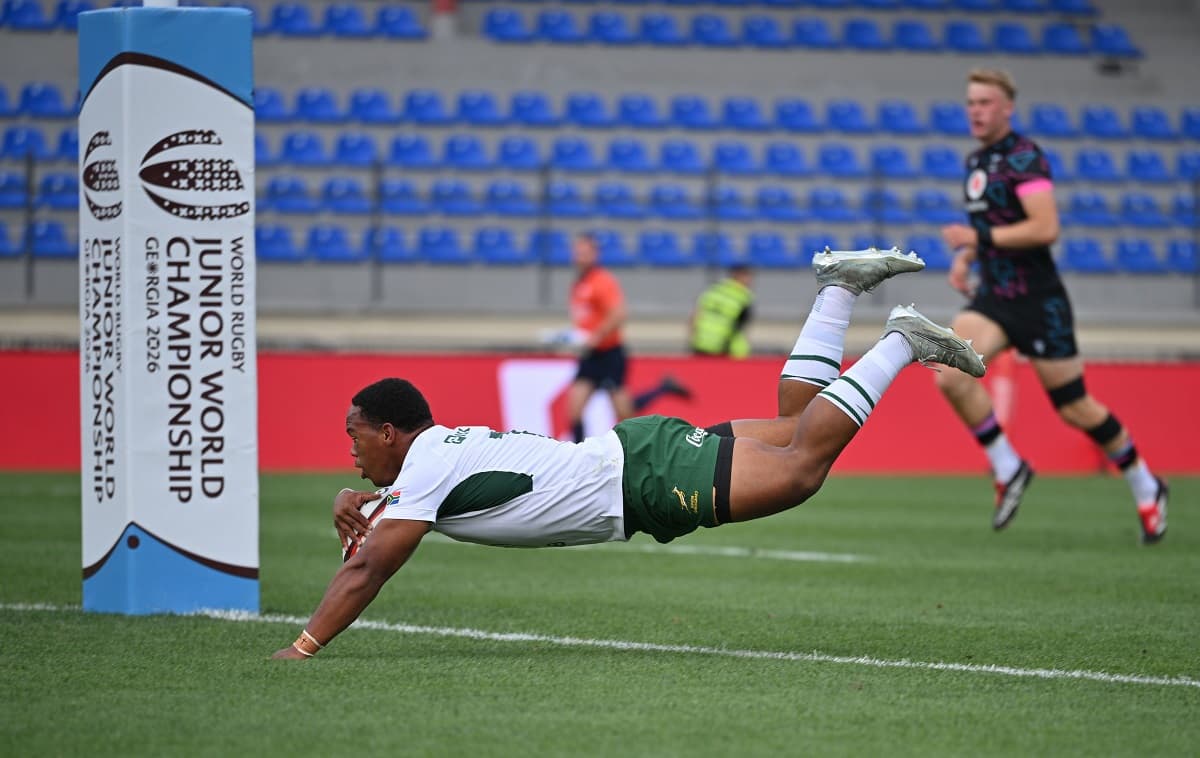Eight-try Junior Boks power into semis