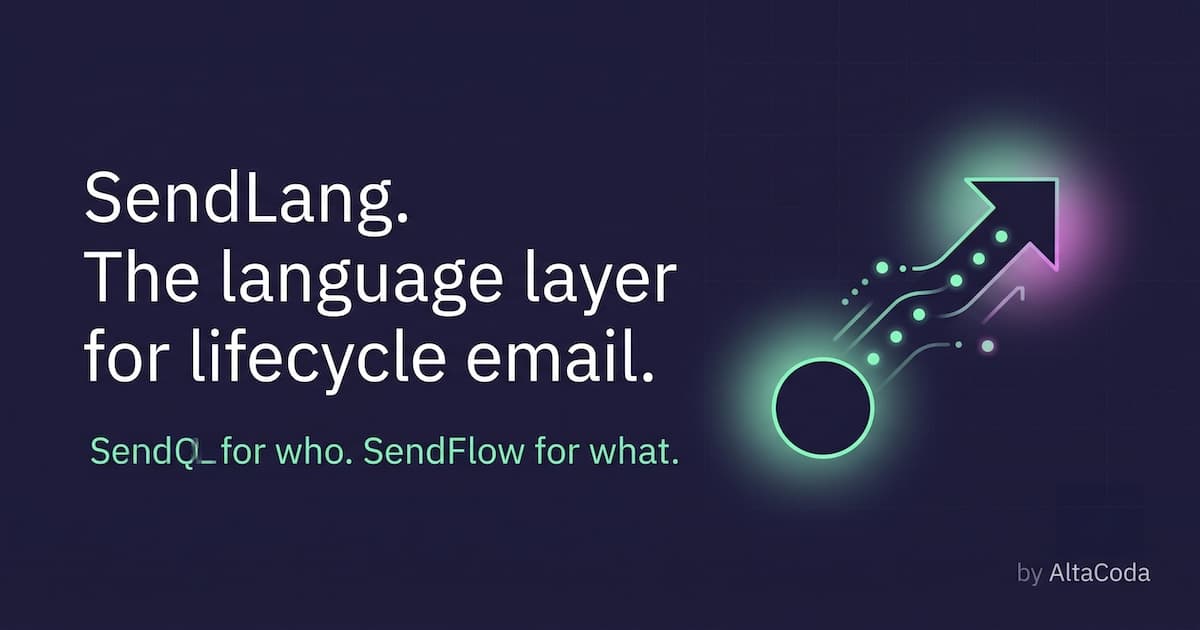 SendLang: A DSL for Email Automation
