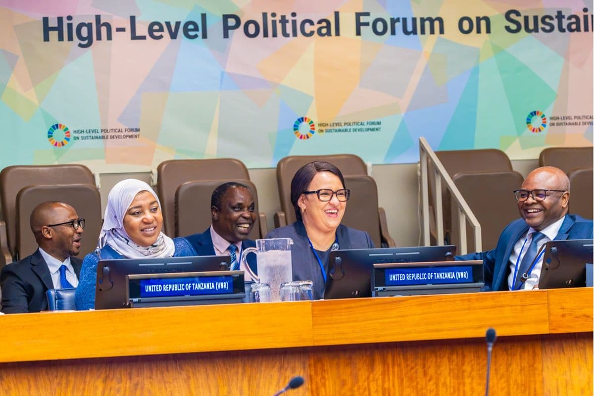 Tanzania reports progress on UN Sustainable Development Goals