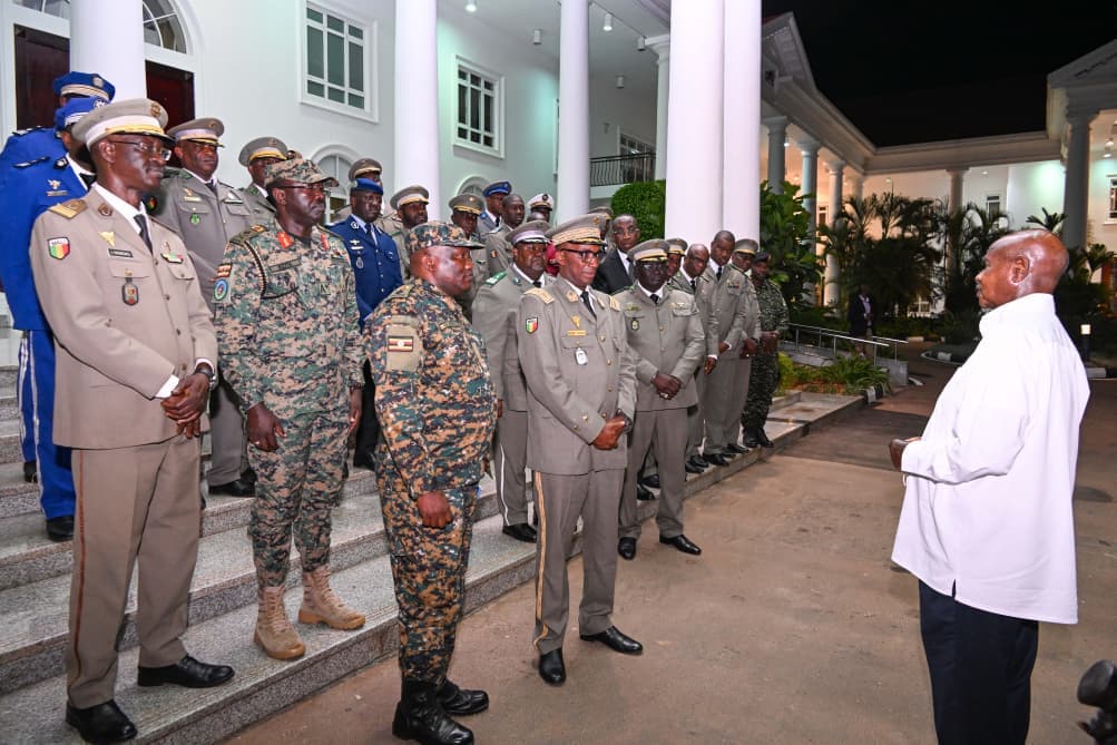 President Museveni Urges Mali War College Officers To Champion Pan